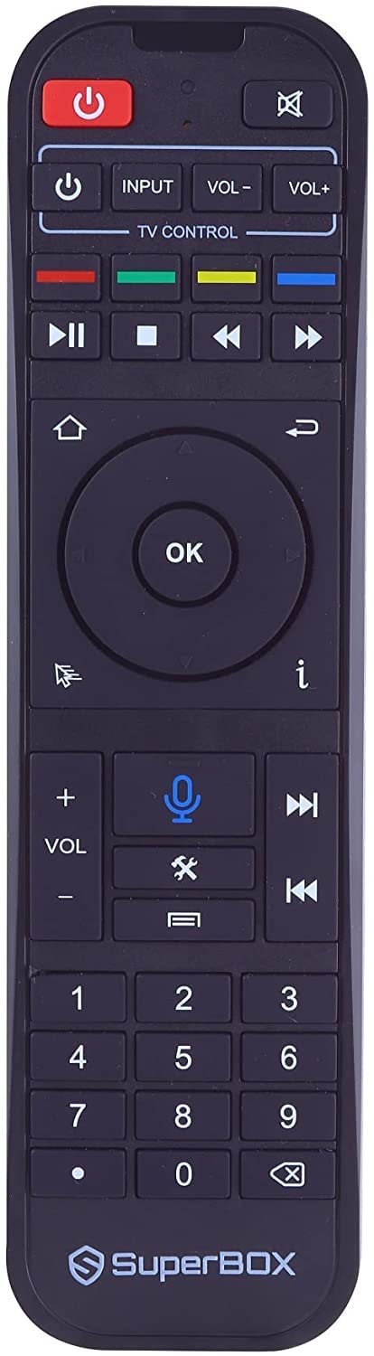 SuperBOX S3 Pro Remote Control - Voice Activation for Easy Automation
