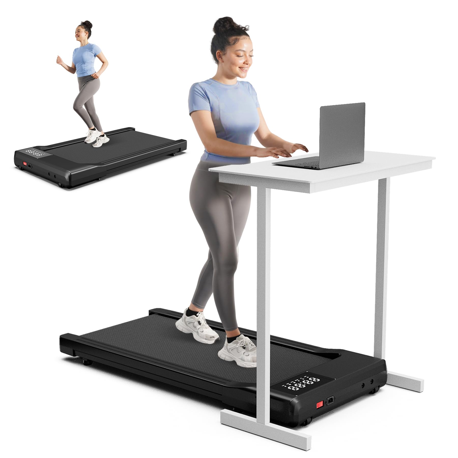 SupeRun Under Desk Treadmill with Remote Control LED Display for Office Use<br>
SupeRun 3 in 1 Portable Treadmill for Home and Office Use<br>
SupeRun Quiet |5 HP Walking Jogging Machine with LED Display for Office and Home